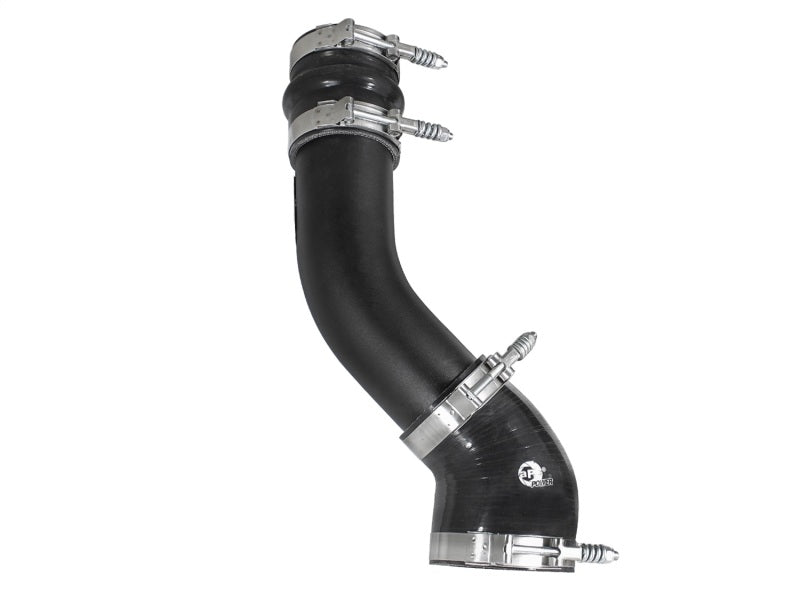 Tube latéral chaud de refroidisseur intermédiaire noir aFe Bladerunner de 3 pouces pour camions diesel Dodge 94-02 L6-5,9 L