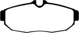 Plaquettes de frein arrière EBC 05-10 Ford Mustang 4.0 Greenstuff