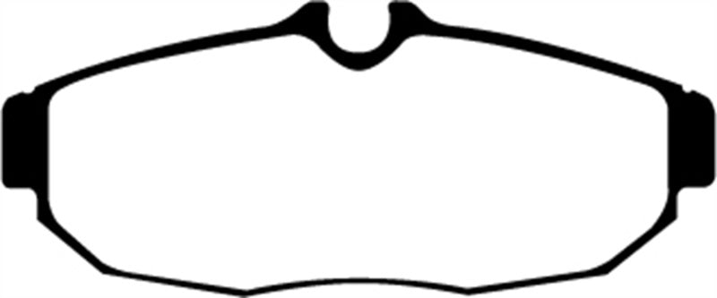 Plaquettes de frein arrière EBC 05-10 Ford Mustang 4.0 Greenstuff