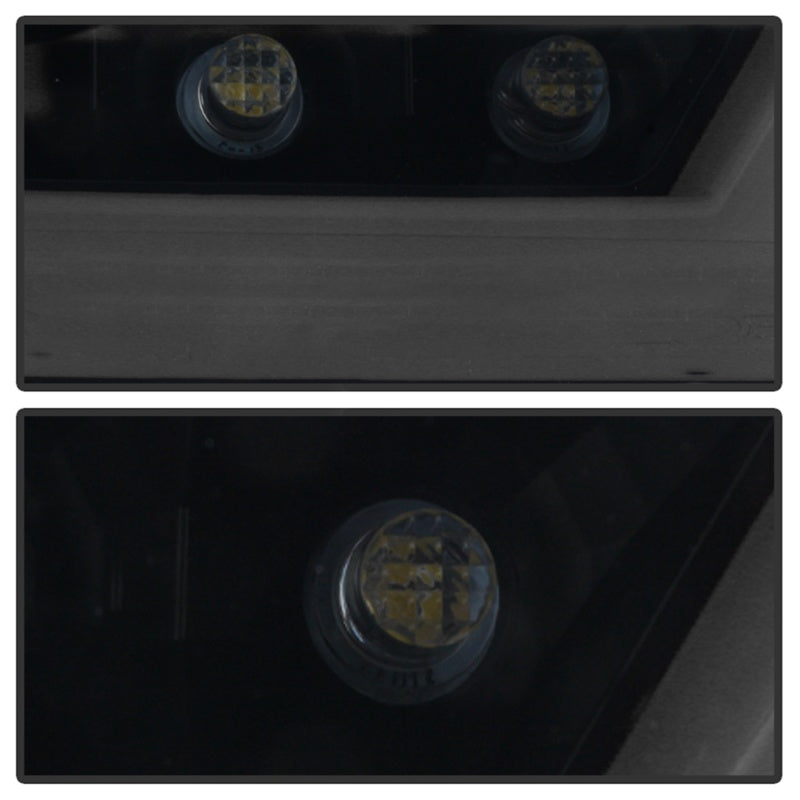 Feux de recul à LED pour Ford Mustang Spyder 15-16 - Fumée noire (ALT-YD-FM15RED-REV-BSM)