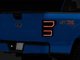 Raxiom 18-20 Ford F-150 Axial Series LED Tail Lights w/ SEQL Turn Signals- Blk Housing (Clear Lens)