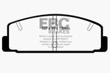 Plaquettes de frein arrière EBC Yellowstuff pour Mazda Protege 2.0 Turbo (Mazdaspeed) 03-04