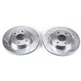Disques de frein avant Power Stop 08-17 Buick Enclave Evolution percés et fendus - Paire