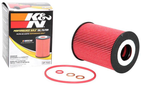 Filtre à huile K&amp;N Performance pour BMW M5/M6 06-11 / Porsche Cayenne 4,8 L 08-15 / 911 3,4 L/3,8 L 10-15