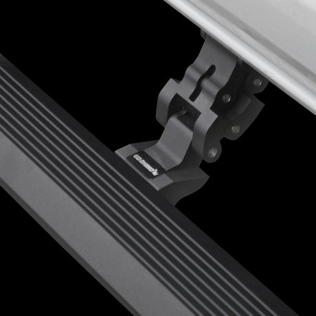 Kit de marchepieds électriques Go Rhino 18-23 Jeep Wrangler 4 portes E-BOARD E1 (perçage requis) - Tex. Blk
