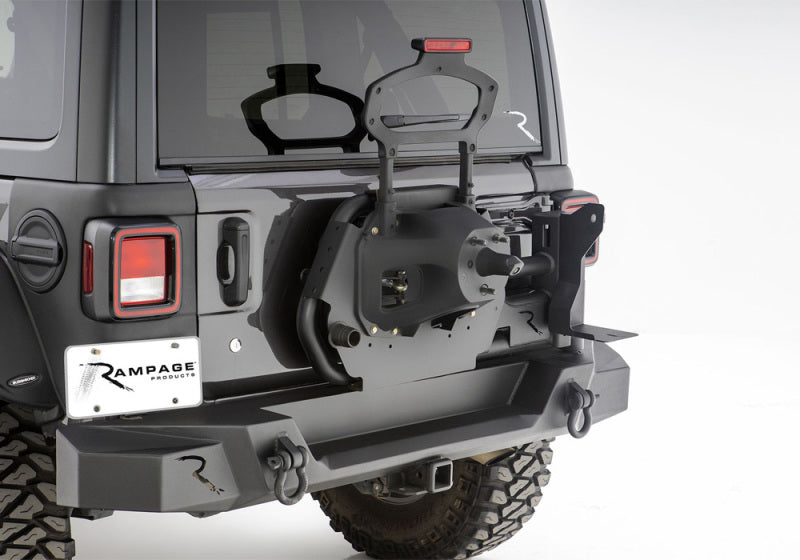 Porte-pneus TrailGuard pour Jeep Wrangler JL Rampage 2018+