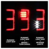 Barre lumineuse LED Spyder 15-18 pour Ford F-150 (avec angle mort) - Noir (ALT-YD-FF15015BS-LBLED-BK)