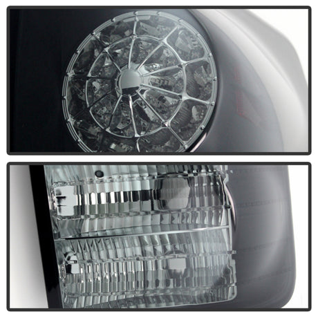 Feux arrière à LED Spyder Toyota Tundra 07-13 Noir Fumé ALT-YD-TTU07-LED-BSM
