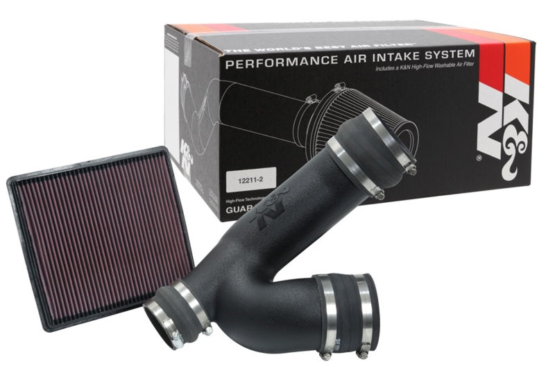 Système d'admission d'air hautes performances K&amp;N 18-19 pour Ford F-150 V6-2.7LF/I