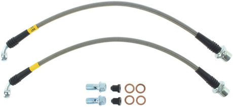 Conduites de frein avant en acier inoxydable StopTech 06-08 Lexus IS350 / 06 GS300/GS430