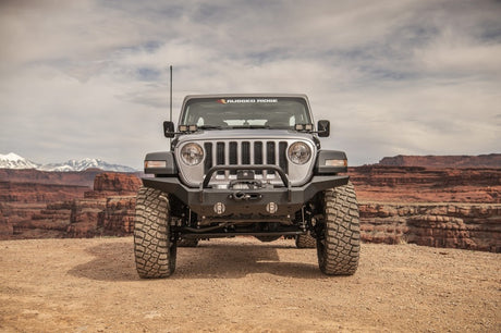 Pare-chocs avant pleine largeur Rugged Ridge HD 07-18 Jeep Wrangler JK 18-20 Jeep Wrangler JL 2020 JT