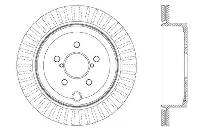 Disque de frein sport percé StopTech