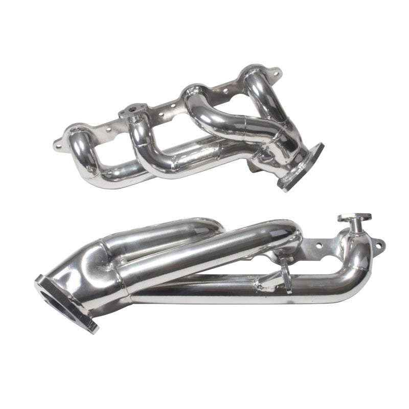 Collecteurs d'échappement BBK 99-04 GM Truck SUV 4.8 5.3 Shorty Tuned Length - 1-3/4 Silver Ceramic