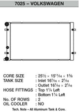 CSF 99-06 Volkswagen Golf/GTI / 99-06 Volkswagen Jetta/GLI Radiateur