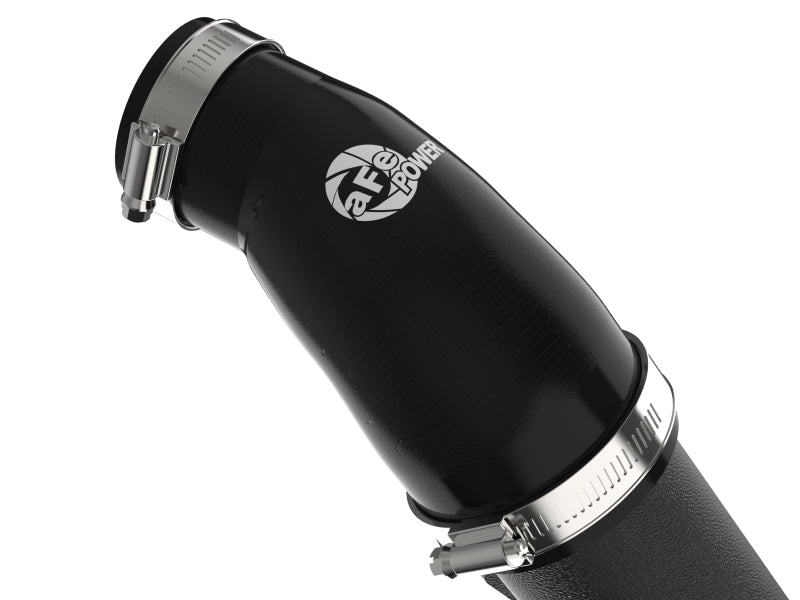 Tuyau de charge à froid en aluminium aFe 19-22 pour Hyundai Veloster N L4 2.0L (t) BladeRunner 2-3/4 po - Noir
