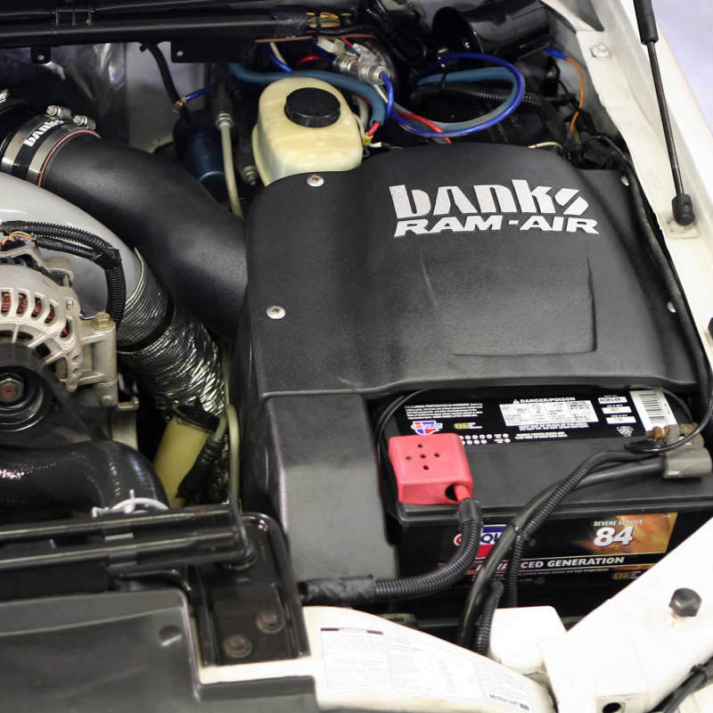 Système d'admission d'air Ram-Air Banks Power 99-03 Ford 7,3 L - Filtre sec