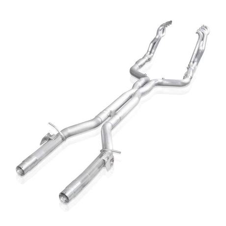 Collecteurs d'échappement Camaro SS 2016-18 en acier inoxydable 1-7/8 po primaires 3 po catalyseurs à haut débit X-Pipe Suppression AFM