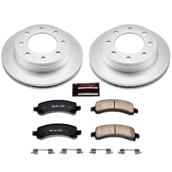 Kit de freins arrière Power Stop 03-17 Chevrolet Express 2500 Z17 Evolution Geomet avec revêtement