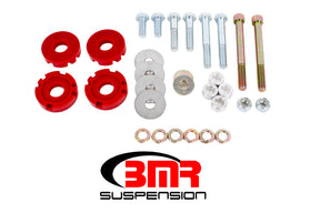 BMR 15-17 S550 Mustang Differential Lockout Bushing Kit (Polyurethane) - Red BMR Suspension