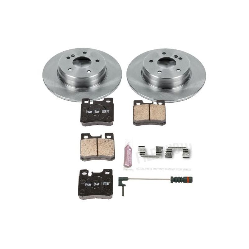 Power Stop 96-97 Mercedes-Benz C36 AMG Rear Autospecialty Brake Kit