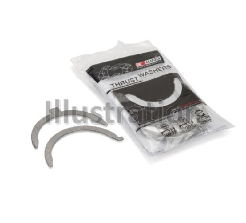 King Engine Bearings Isuzu 4FG1/G200/4ZA1/G130 Thrust Washer Set