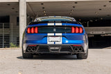 Ford Mustang GT350/R Corsa 2015-2020 5.2L V8 Double Cat-Back arrière - Double sortie arrière en acier inoxydable