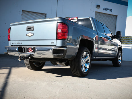 Système d'échappement arrière de catalyseur aFe Apollo GT Series 4 po 409SS avec embout noir 14-18 GM Silverado/Sierra 1500 V8-6,2 L