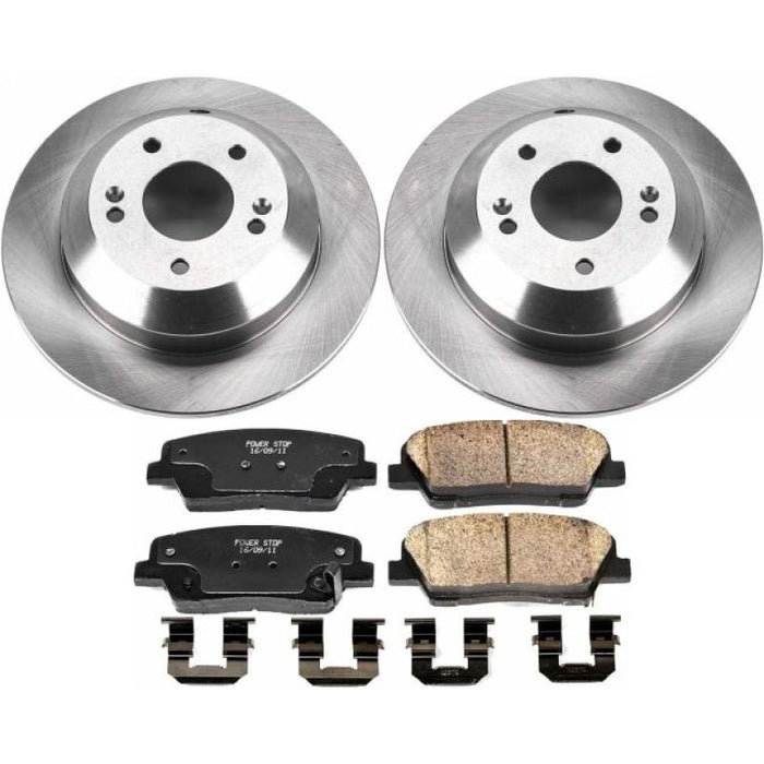 Kit de freins arrière Power Stop Autospecialty pour Kia Sorento 15-19