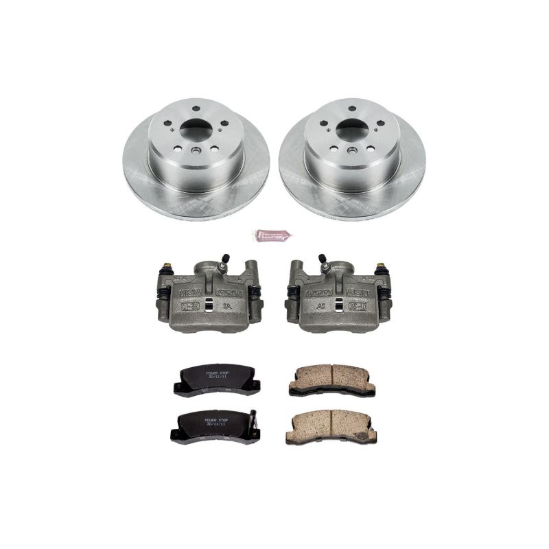 Kit de freins arrière Autospecialty Power Stop 92-96 Lexus ES300 avec étriers