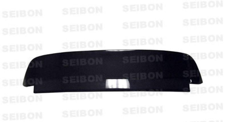 Aileron arrière en fibre de carbone Seibon 92-95 Honda Civic HB SP avec LED