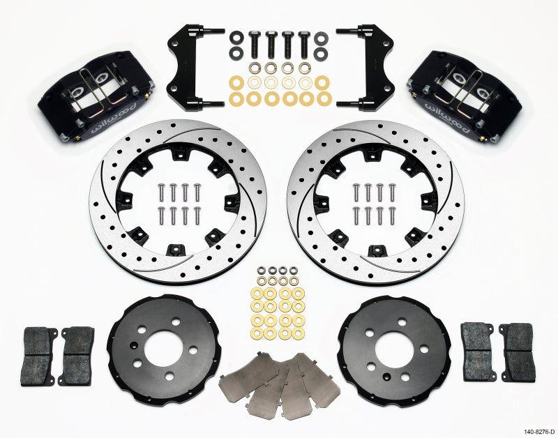 Kit de jantes radiales avant Wilwood Dynapro 12,19 pouces percé 99-03 Jetta IV et Golf IV
