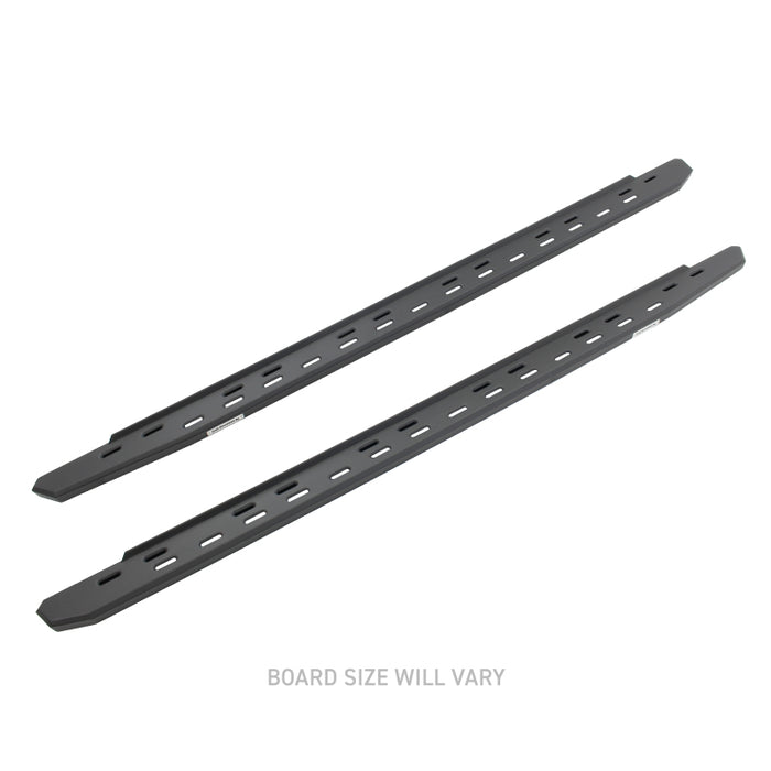 Marchepieds Go Rhino RB30 Slim Line 68 po - Tex. Blk (Planches UNIQUEMENT/Supports de montage requis)