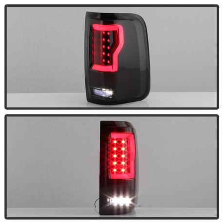 Feu arrière Spyder Ford F150 04-08 Styleside V2 - LED - Fumée noire ALT-YD-FF15004V2-LBLED-BSM