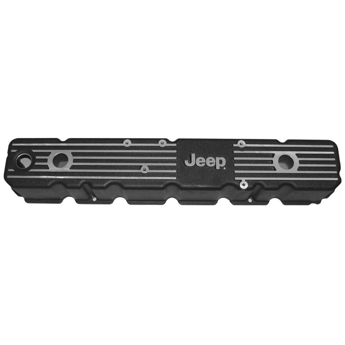 Couvercle de soupape en aluminium Omix 4,2 L avec logo Jeep