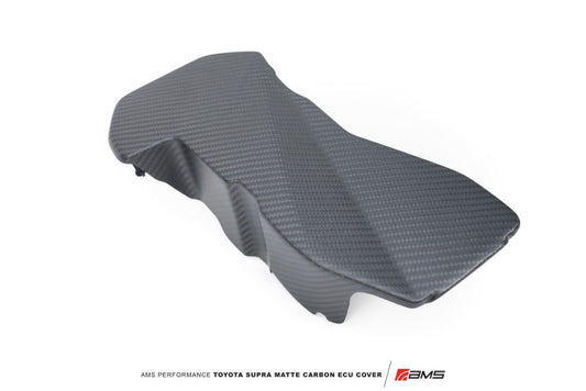 AMS Performance 2020+ Toyota GR Supra Carbon Fiber ECU Cover - Matte Carbon