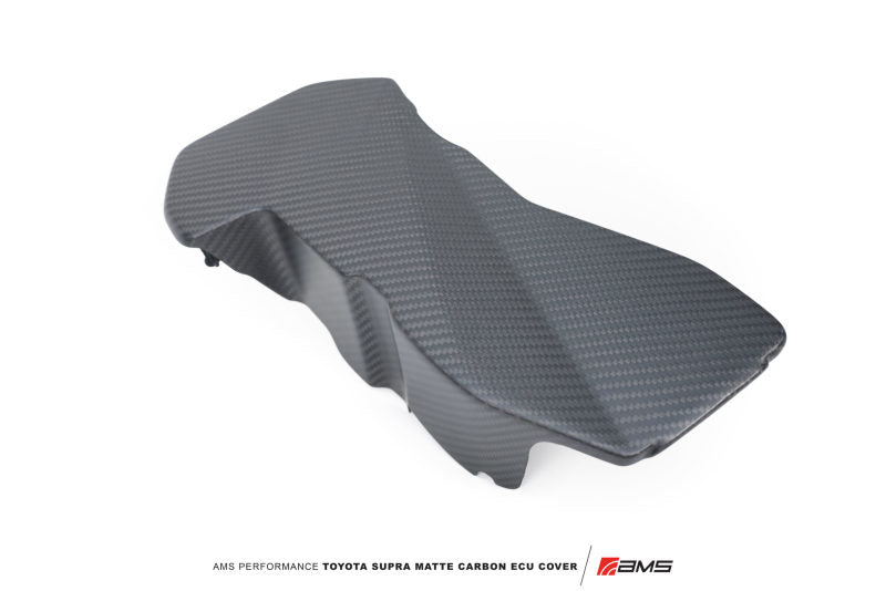 Couvercle de calculateur en fibre de carbone AMS Performance 2020+ Toyota GR Supra - Carbone mat