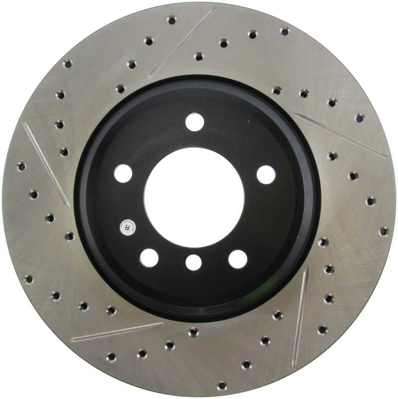 Rotor avant droit rainuré et percé StopTech 07-09 BMW 335 (E90/E92/E93)