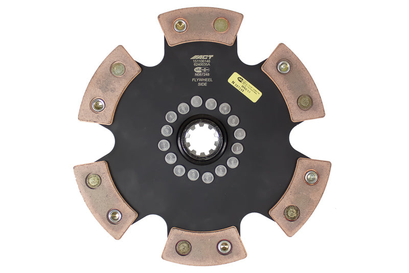 Disque de course rigide ACT 2000 BMW 323Ci 6 plaquettes
