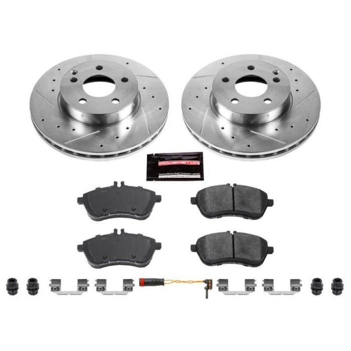 Kit de freins sport Power Stop 12-15 pour Mercedes-Benz C250 Z23 Evolution avant