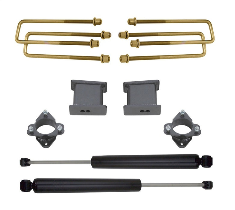 MaxTrac 07-16 GM C1500 2WD avec suspension en acier moulé. Kit de levage arrière de 3 pouces