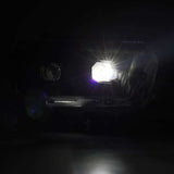 Phares à LED AlphaRex 10-13 Toyota 4Runner LUXX Projecteur Style Plank Alpha Noir avec signal Seq/DRL