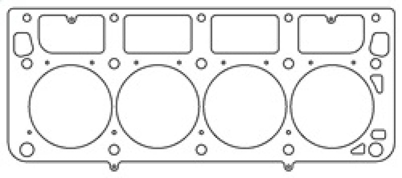 Cometic GM LS1 (w/M.I.D. Sleeves) 4.165 inch Bore .045 inch MLS Head Gasket