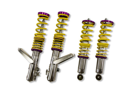 Kit de suspension à ressorts KW V2 Honda Civic (sauf hybride) avec boulon de montage inférieur de jambe de force avant de 16 mm (0,63)