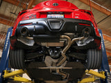 aFe POWER Takeda 2020 Toyota Supra L6-3.0L (t) 3 po-2,5 po 304 SS CB échappement embouts polis