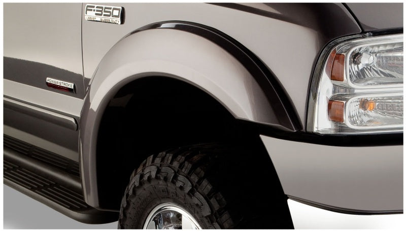 Bushwacker 99-07 Ford F-250 Super Duty Styleside Extend-A-Fender Style Flares 4 pièces - Noir