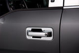 Couvre-poignées de porte Putco 17-20 Ford SuperDuty (4DR) avec trou de serrure côté conducteur (couvre les capteurs fonctionnels)