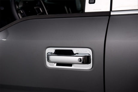 Couvre-poignées de porte Putco 17-20 Ford SuperDuty (4DR) avec trou de serrure côté conducteur (couvre les capteurs fonctionnels)