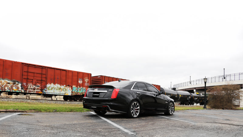 Corsa 2016 Cadillac CTS V Sedan 6,2 L V8 2,75 po Échappement sport poli à l'arrière