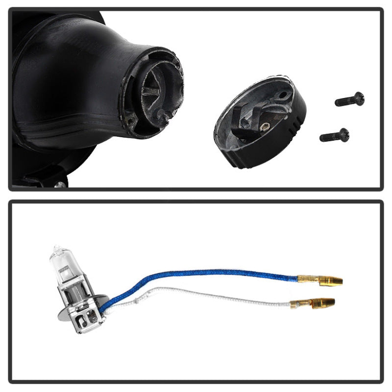 Feu antibrouillard OEM Spyder GMC Acadia 2013-2015 avec interrupteur universel - Transparent FL-GAC2013-C