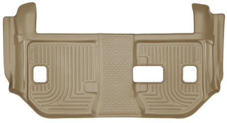 Revêtement de sol Husky Liners 2015 Chevy/GMC Suburban/Yukon XL WeatherBeater Tan 3e siège (banquette 2e)